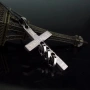 Колие с висулка кръст Death Note + Шнур 50 см | Цинкова сплав | Аниме и манга аксесоар 10087, снимка 5