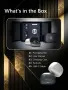 ESSONIO Open Ear (отворено ухо) Bluetooth безжични италиански слушалки Clip-On с Bluetooth 6.0 и AI , снимка 4