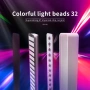 RGB LED лента с аудио активация, 32 LED диода, USB-C | Музикален VU метър за гейминг 10257, снимка 12