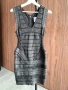 Оригинална луксозна бандажна рокля Herve Leger, размер S, снимка 2