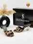 Yves Saint Laurent Нови Дамски Чехли Различни Цветове YSL, снимка 3