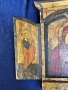 Възрожденска домашна икона Триптих 19 век., снимка 4