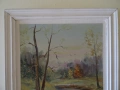 Авторска картина Пейзаж масло подпис 1994 г, снимка 3