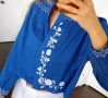 Риза Zara с бродерия, снимка 1