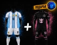 FIFA MESSI PROMO Два екипа Син и Черен Меси + Подарък Топка Ново, снимка 1