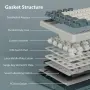 RK Royal Kludge M70 Безжична Механична Клавиатура с Макро Клавиши, снимка 8