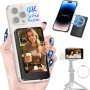 Moman XView M4 – безжичен selfie monitor дисплей за iPhone и Android, 4K/1080p vlog monitor, снимка 1