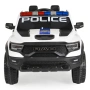 ТОП ЦЕНАНОВО!Акумулаторен джип RAM POLICE WHITE с 12V батерия,EVA гуми,сигнални светлини,дистанно, снимка 2
