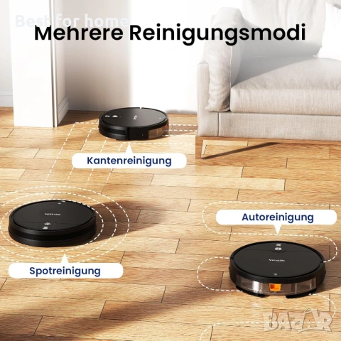 Роботизирана прахосмукачка VersLife L6, управление чрез приложение Alexa, снимка 7 - Прахосмукачки - 54376997