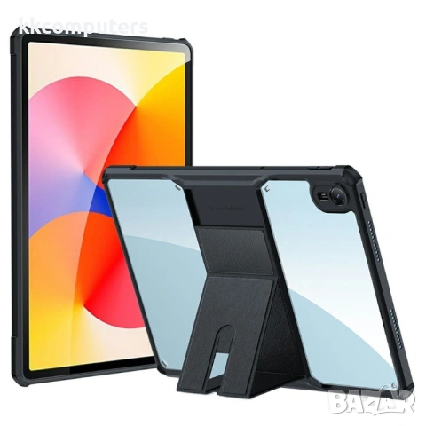 XUNDD калъф за Huawei MatePad SE 11 – TPU+PC, кожена подставка, Airbag технология, скрийн протектор,