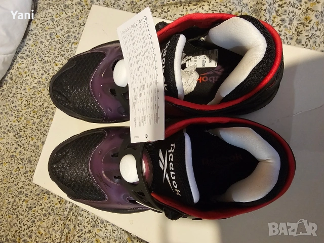 Reebok Pump Court /Purple 'Black' FX9927 ЕU 40 стелка 25.5 сантиметра, снимка 4 - Маратонки - 55070120