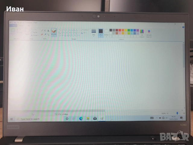 Лаптоп Lenovo ThinkPad X390, снимка 3 - Лаптопи за работа - 54581563