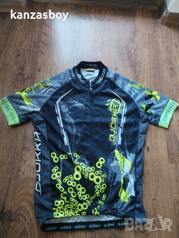 BJORKA Team Pro short sleeve jersey - мъжко вело джърси ХЛ, снимка 3 - Тениски - 55179695