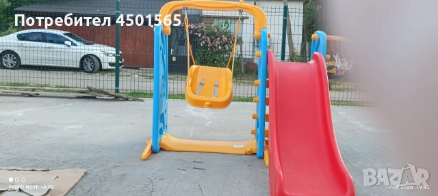 Детска пързалка Pilzan 3 в 1., снимка 6 - Детски велосипеди, триколки и коли - 54947241