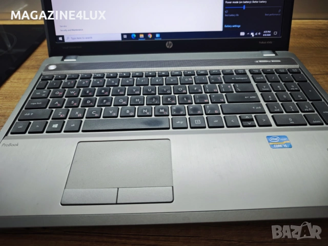 Лаптоп HP ProBook 4540s – Intel Core i5, 8GB RAM, 15.6", със зарядно , снимка 4 - Лаптопи за работа - 54822990