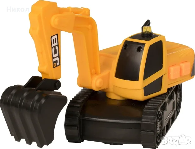 JCB багер със светлина и звук, с ръчно задвижвано рамо и лопата