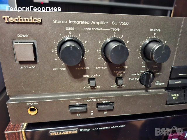 TECHNICS SU-U550, снимка 9 - Ресийвъри, усилватели, смесителни пултове - 54662682