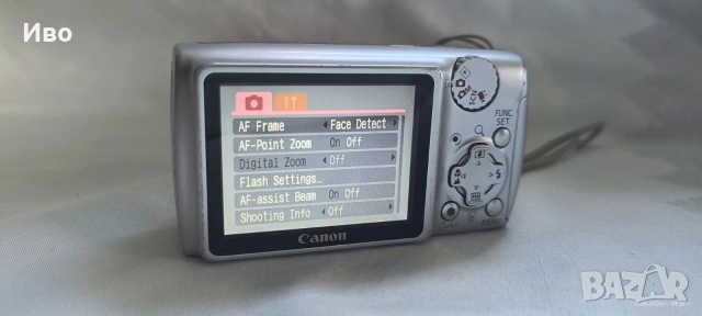 фотоапарат Canon PowerShot A470 + калъф и карта памет , снимка 4 - Фотоапарати - 54931212