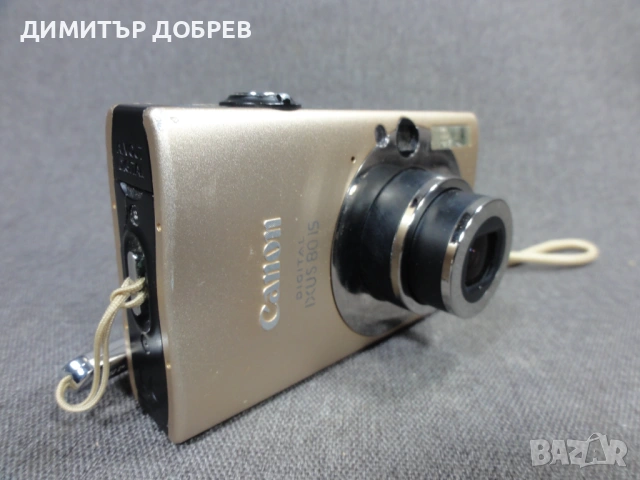 ЦИФРОВ ФОТОАПАРАТ CANON DIGITAL IXUS 80 IS 8MP CCD DIGITAL CAMERA Y2K RETRO DIGICAM, снимка 4 - Фотоапарати - 54903430