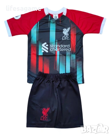 Детско - юношески футболен екип Ливърпул Върджил Ван Дайк Liverpool Virgil, снимка 2 - Детски комплекти - 49688609