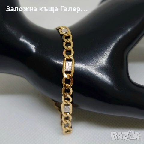 Златна гривна MIDAS 14K - 4,68 г, снимка 5 - Гривни - 54543741