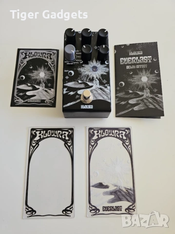 Klowra Everlast Delay – Стерео Delay педал за електрическа китара с 9 режима, Tap Tempo и RAMP функц, снимка 7 - Китари - 54940353
