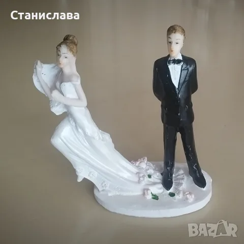 Пластмасова фигурка младоженци
