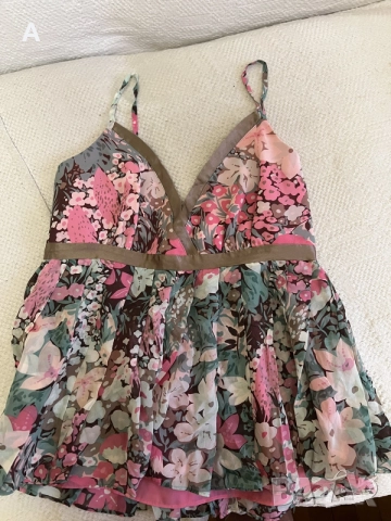 Дамски копринени топове Patrizia Pepe и Ted Baker, снимка 11 - Потници - 55548380