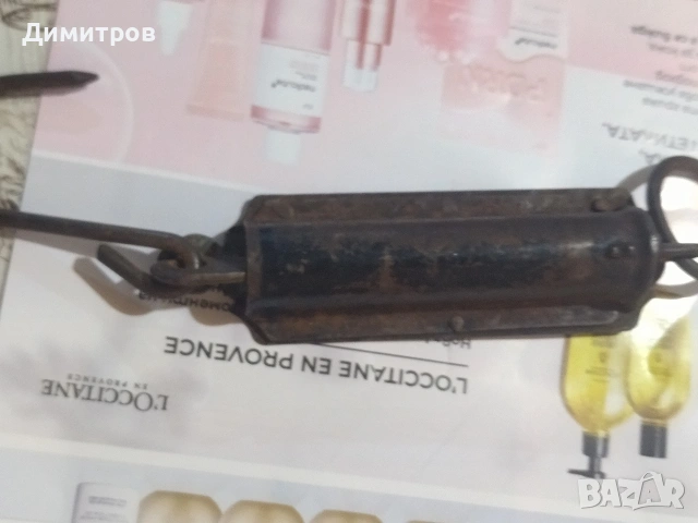 Старо кантарче, снимка 4 - Антикварни и старинни предмети - 54389146