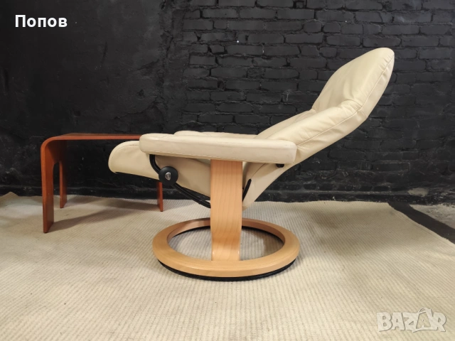 Stressless Consul релакс кресло, снимка 7 - Дивани и мека мебел - 54662921