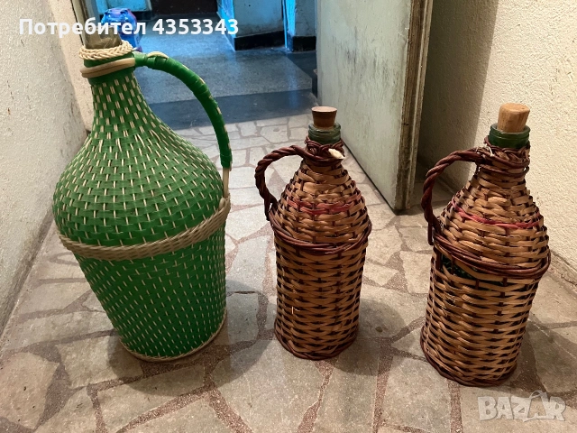 Дамаджани комплект, снимка 3 - Антикварни и старинни предмети - 55076917