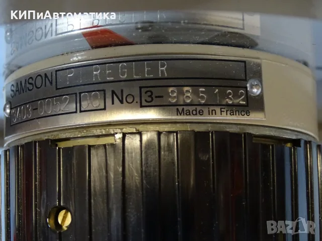 контролер Samson Type 403DB Pneumatic Indicating Controller -1/+9Bar, снимка 8 - Резервни части за машини - 55400893