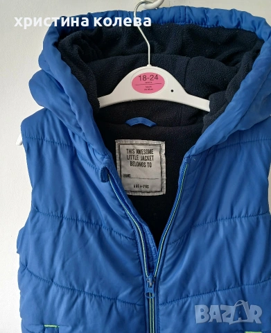якета benetton гъши пух, nike, guess, zara , снимка 15 - Детски якета и елеци - 54728541