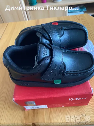 Детски обувки KicKers Fragma strap LTHR IM, снимка 3 - Детски обувки - 55300420