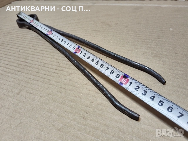 Стари Ковани Ковашки Клещи. / НОМЕР 1762., снимка 8 - Антикварни и старинни предмети - 53991405