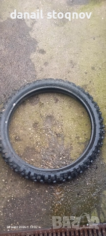 5 броя кросови гуми Dunlop 19 и 21 цола, снимка 2 - Гуми и джанти - 53997220