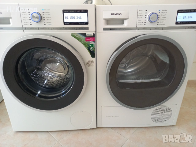 Пералня Siemens iQ800 A+++, снимка 5 - Перални - 54895421