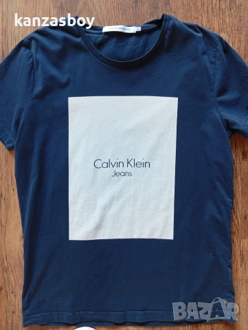 CALVIN KLEIN - мъжка тениска р-р XL, снимка 4 - Тениски - 55066398