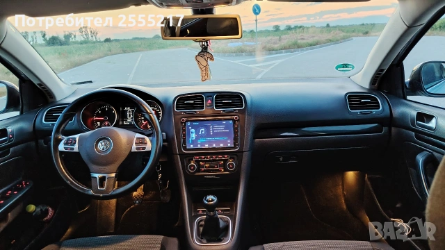 VW Golf 6 комби 1.6ТДИ / VW Golf MK6 Variant 1.6TDI, снимка 15 - Автомобили и джипове - 48384730