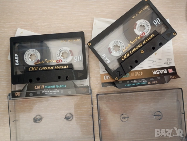 Basf Chrome Maxima CMII 90 90 хромни аудио касети 