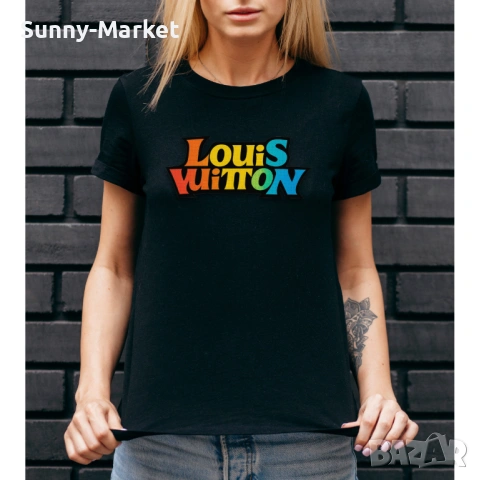 Дамска тениска LOUIS VUITTON с къс ръкав XS-4XL, снимка 3 - Тениски - 54102283
