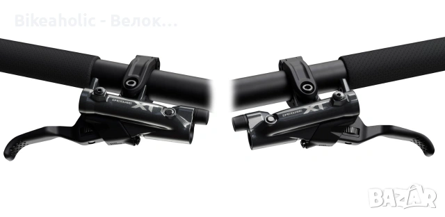 Комплект спирачки Shimano Deore XT BL-M8200/BR-M8220 4-бутални L.1000mm/1700mm, снимка 2 - Части за велосипеди - 55138757