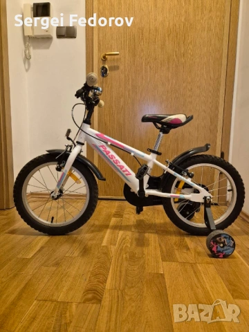 Детско колело Passati (от 4 до 7 г), 16", снимка 4 - Велосипеди - 54018224