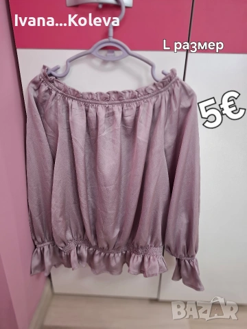 дамски дрехи Л/Хл размер, снимка 8 - Тениски - 54296827