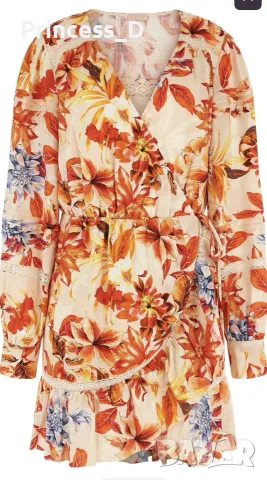 Guess HAFA mini dress with floral print, снимка 3 - Рокли - 55333010