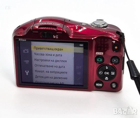 Фотоапарат Nikon COOLPIX L620 18 MP (Full HD, 14x Zoom), снимка 2 - Фотоапарати - 54400050