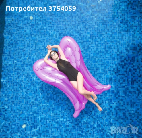 Надуваем дюшек "Ангелски крила", снимка 2 - Надуваеми играчки - 55196871
