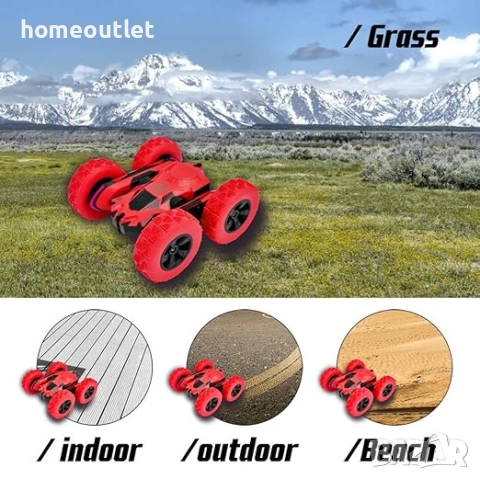 Екшън кола за каскади с дистанционно управление Atom Max, снимка 4 - Коли, камиони, мотори, писти - 32655973