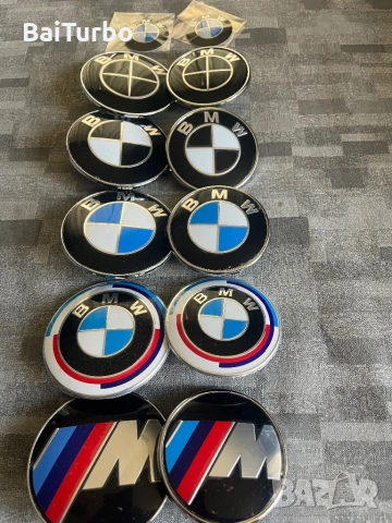 Капачки за джанти и емблеми за БМВ/BMW 68мм/56мм, снимка 8 - Аксесоари и консумативи - 53993239
