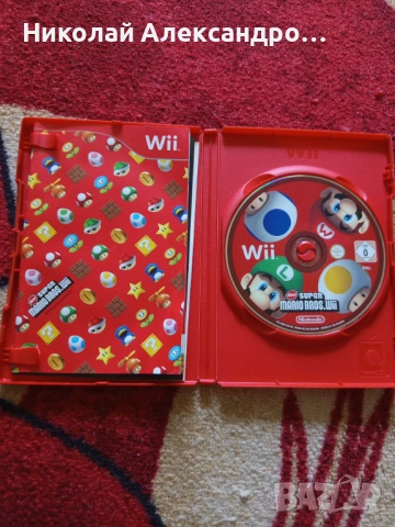 New Super Mario Bros Nintendo Wii, снимка 2 - Игри за Nintendo - 54601667